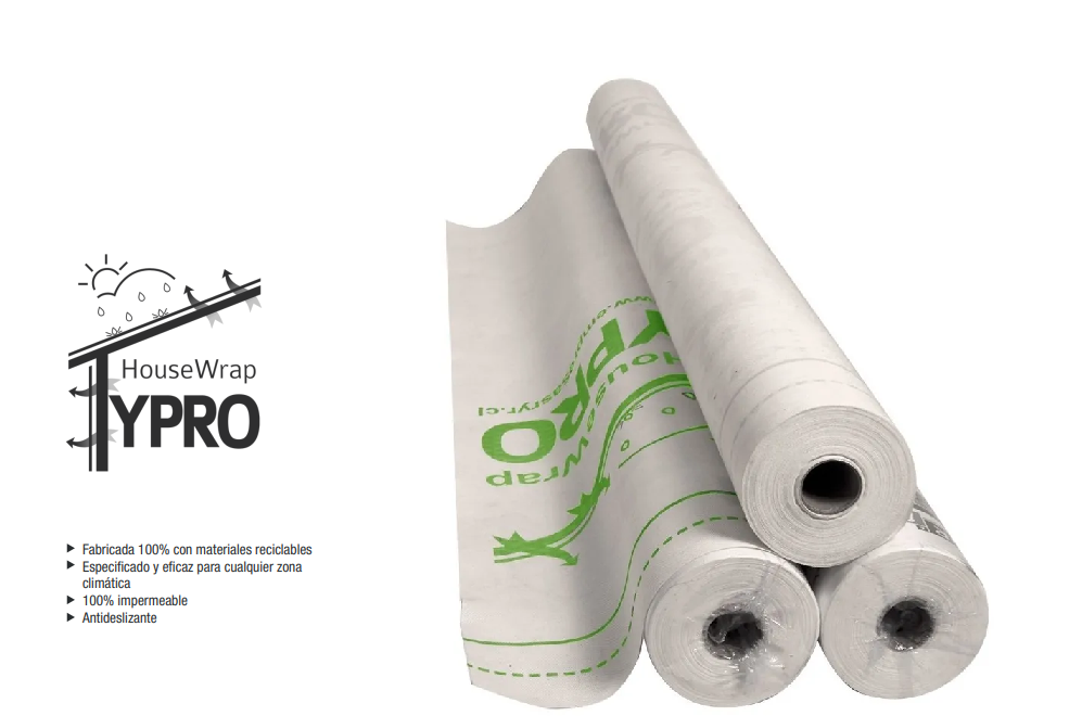 Membrana Hidrofuga TYPRO 32,5m2 - Imagen 3