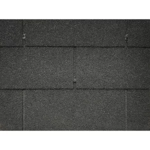 Tejas Asfáltica Simple Rock Trio Negra 3,0 m2